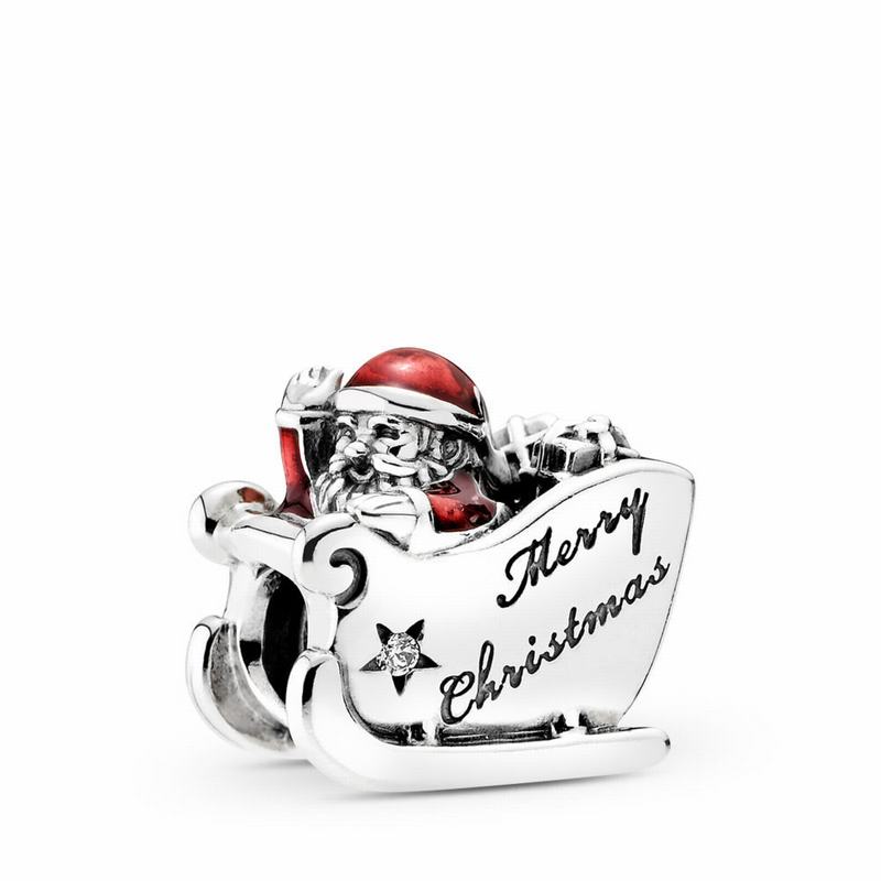 Pandora Sleighing Santa Charm Silver Egypt DB2890764